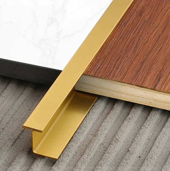 Aluminum transition profile