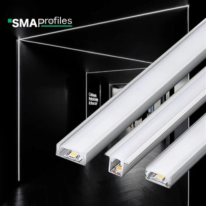 Proffiliau LED Alwminiwm